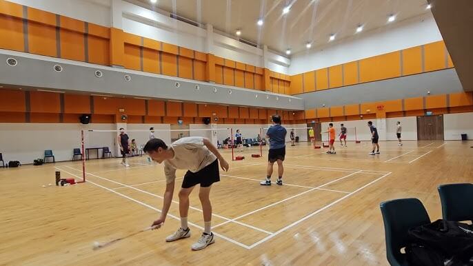safra badminton court